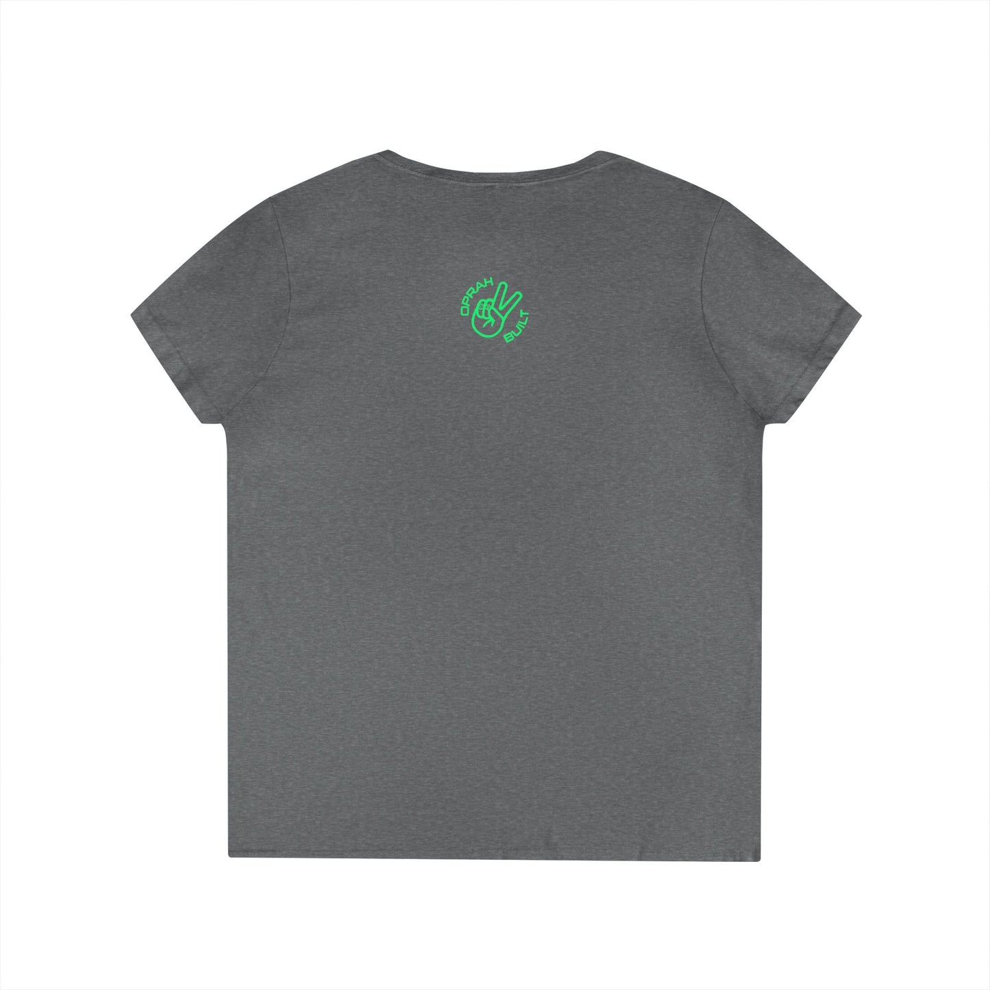 Oprah Built This! Patterned Cotton V-Neck T-Shirt