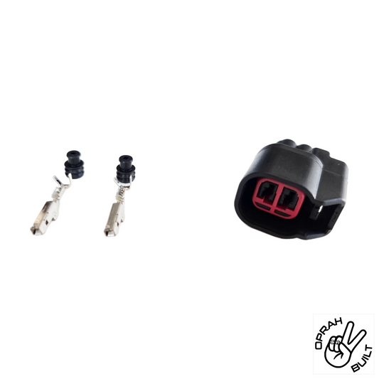 2 Pin Female Injector Dynamics Connector