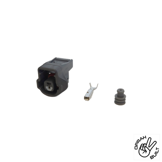 1 Pin Female Toyota Knock Sensor Connector Kit (X 2)