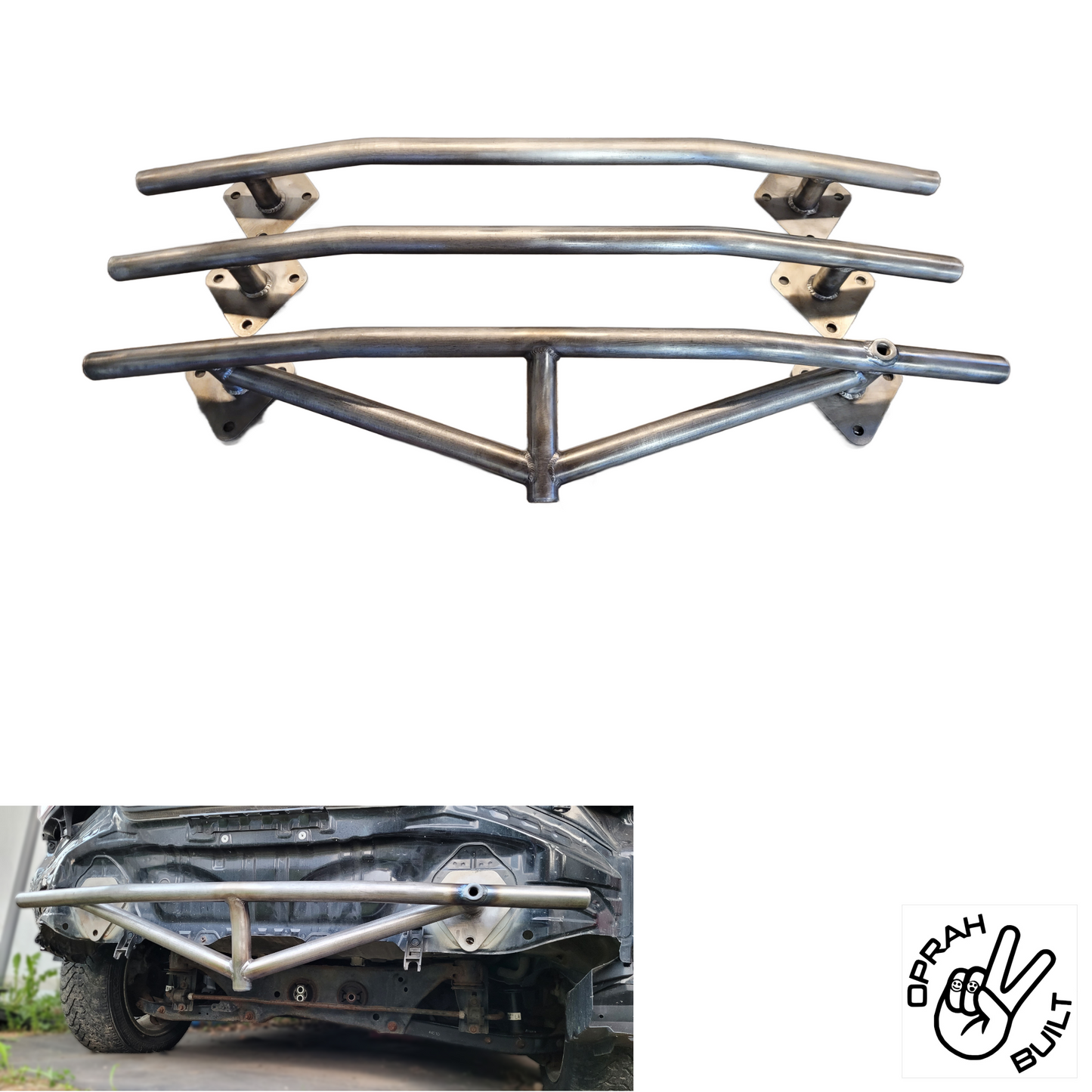 Rear Bash Bar Toyota GT86 & BRZ (ZN6 ZC6 2012-2021)