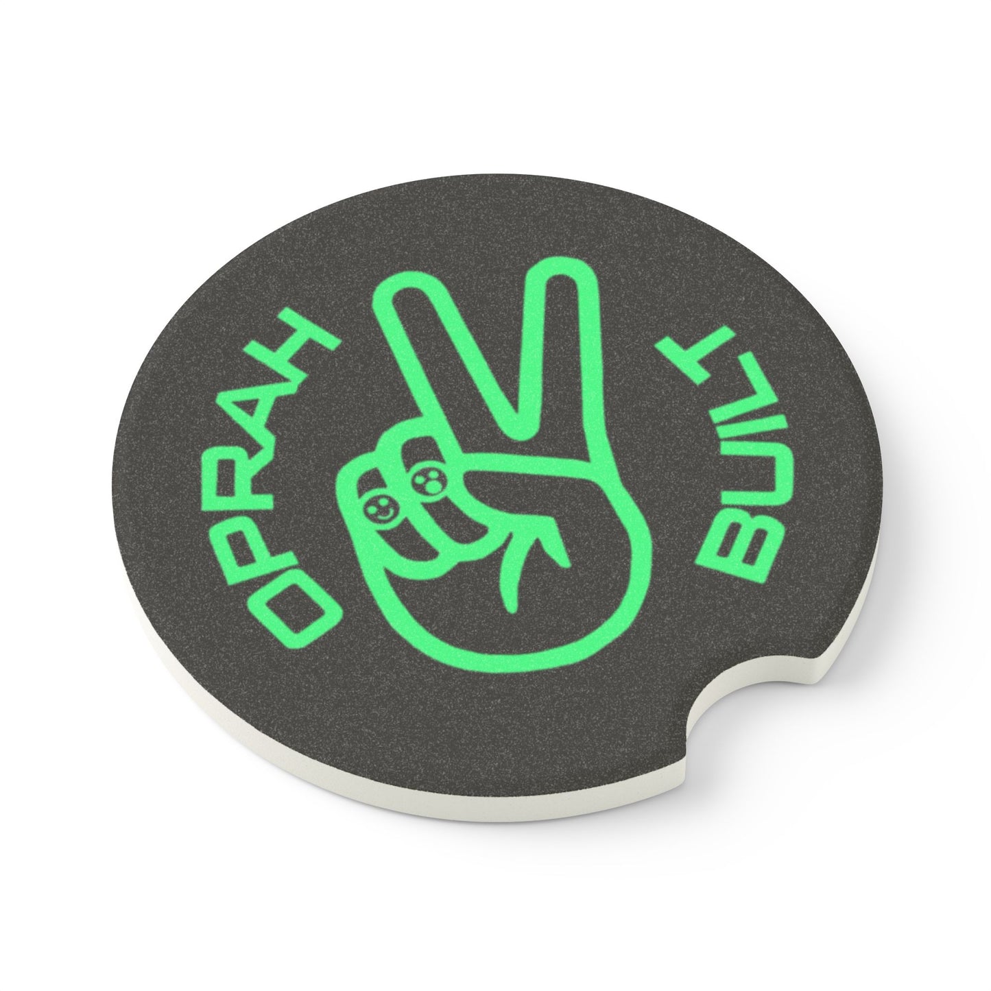 Oprah Built Soapstone Car Coaster