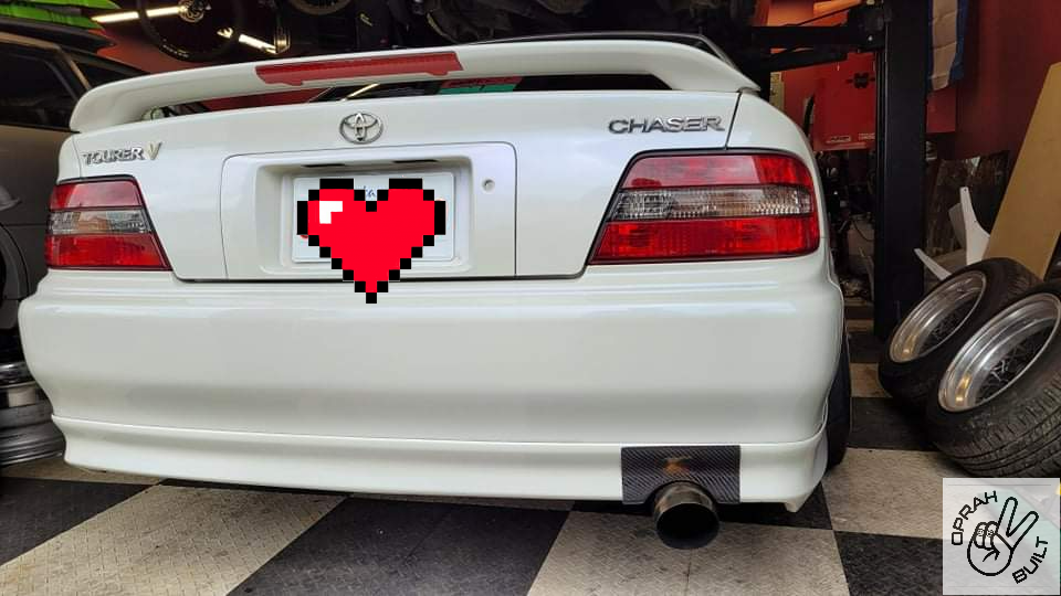 Chaser JZX100 Carbon Fiber Heat Shield